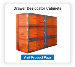 Eight Door Desiccator Cabinet Clear Acrylic 32x16x48 - Cleatech Scientific